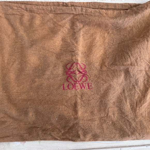 Loewe Rare two toned Limited Edition Bounce Bag Beige Leather Gold HW - Picture 15 of 15